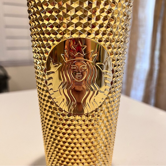 🌟🎰🌟 VENTI Las Vegas Starbucks cup. Gorgeous! Never used! 24oz Gold ṧ℘ᾰԻкʆ⑂! - Picture 4 of 15